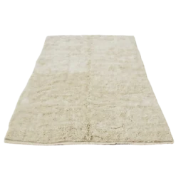 Tazarzit Black and White Striped Rug