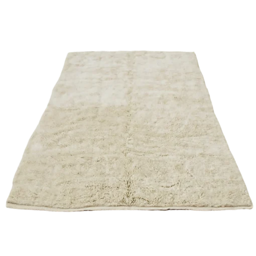 Tazarzit Black and White Striped Rug